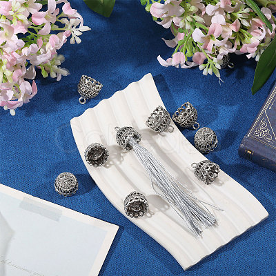 Zinc Alloy Pendant Bails FIND-CA0011-53AS-1