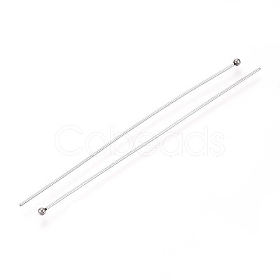 304 Stainless Steel Head Pins STAS-T065-70mm-20P-1