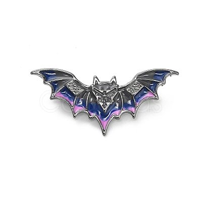 Halloween Theme Bat Enamel Pins LS-JEWB-H033-04A-B-1