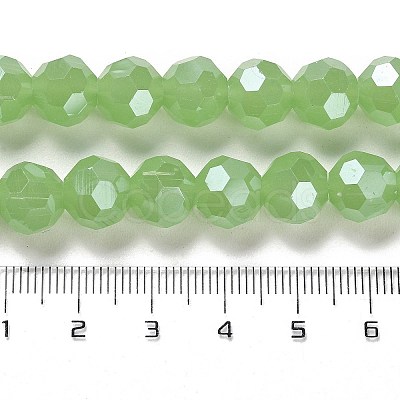 Electroplate Glass Beads Strands LS-EGLA-A035-J10mm-A01-1