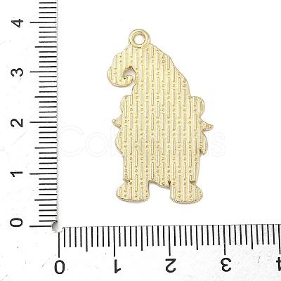 Easter Alloy Enamel Pendants ENAM-I082-02G-11-1