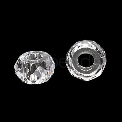Transparent Resin European Beads RESI-B020-05C-1