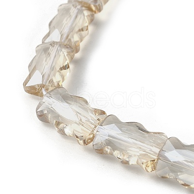 Electroplate Glass Beads Strands EGLA-L045-F-PL01-1
