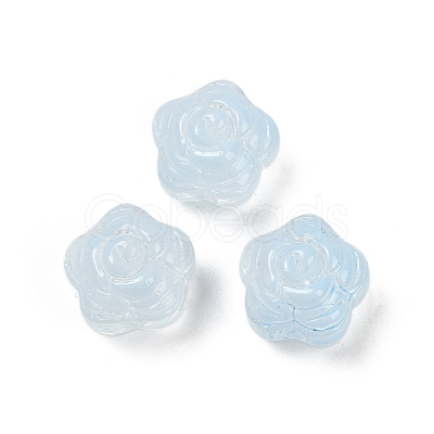 Transparent Glass Beads LS-DGLA-E004-04F-1