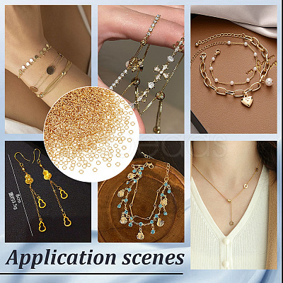 Brass Open Jump Rings KK-WH0001-38G-01-1