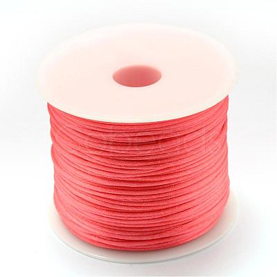 Nylon Satin Rattail Cords NWIR-R025-1.0mm-184-1