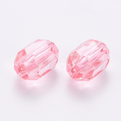 Transparent Acrylic Beads TACR-S154-24A-26-1