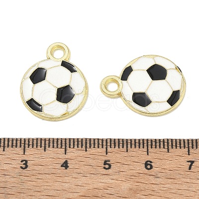 Alloy Enamel Pendants AL-CBAD1A5-01E-G-1