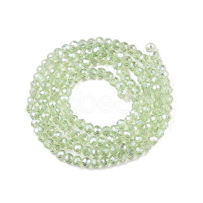Electroplate Glass Beads Strands EGLA-A044-T1mm-A09-1