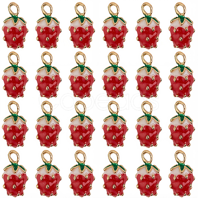 30Pcs Zinc Alloy Enamel Pendants FIND-SC0020-62-1