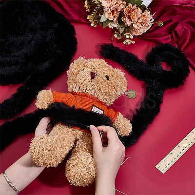 1Pc Artificial Wool Costume Accessories AJEW-PH0007-43B-1