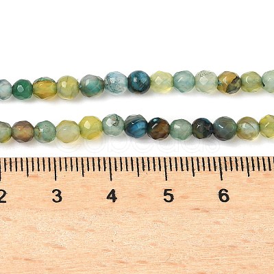 Natural Agate Beads Strands X-G-H302-A01-08-1