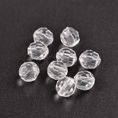 Transparent Acrylic Beads DB6mmC01-1