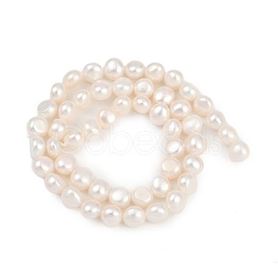 Natural Cultured Freshwater Pearl Beads Strands PEAR-P064-20B-07A-01-1