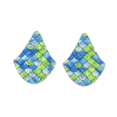 Printed Acrylic Pendants OACR-T028-03A-1