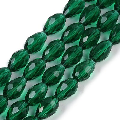 Transparent Glass Beads Strands LS-EGLA-N013-T6mm-D24-1
