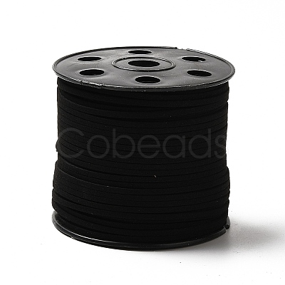 Flat Faux Suede Cord LW-C001-01-1