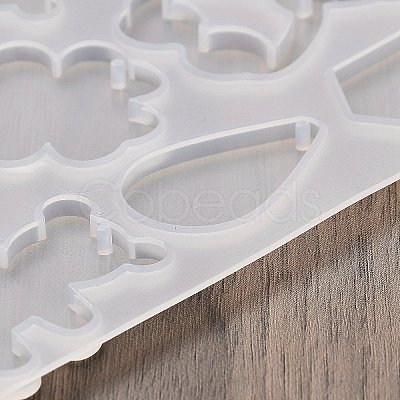 Animal Earrings Pendants DIY Silhouette Silicone Mold DIY-Q033-02A-1