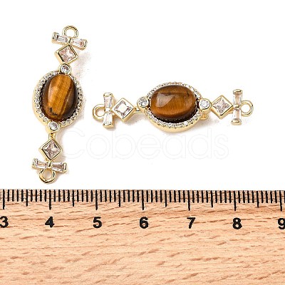 Brass Micro Pave Clear Cubic Zirconia Box Clasps KK-G505-39G-1