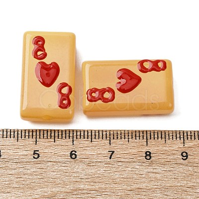 Baking Paint Glass Enamel Beads LAMP-Q045-07C-1