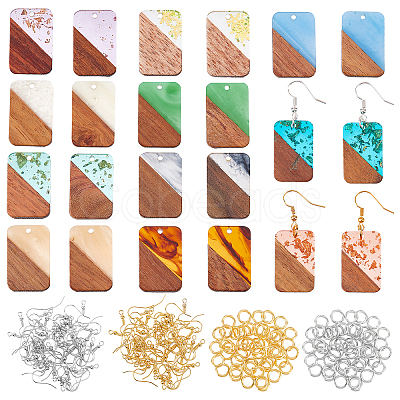 DIY Dangle Earring Making Kits DIY-OC0006-27-1