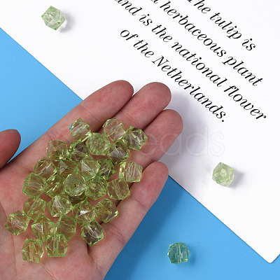 Transparent Acrylic Beads MACR-S373-132-B02-1