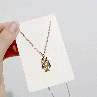 Christmas 304 Stainless Steel Pendant Cable Chain Necklaces NG7275-3-1