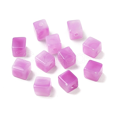 Transparent Acrylic Beads OACR-A021-14B-1