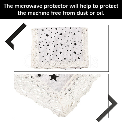 Microwave Cover Cloth AJEW-WH20059-20B-1
