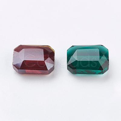 Electroplated Glass Beads EGLA-H002-A-M-1