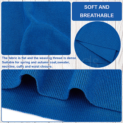 Cotton with Spandex Ribbing Fabric for Cuffs FIND-WH0260-39E-1