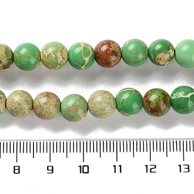 Dyed Natural Regalite/Imperial Jasper/Sea Sediment Jasper Beads Strands G-B124-C01-12-1