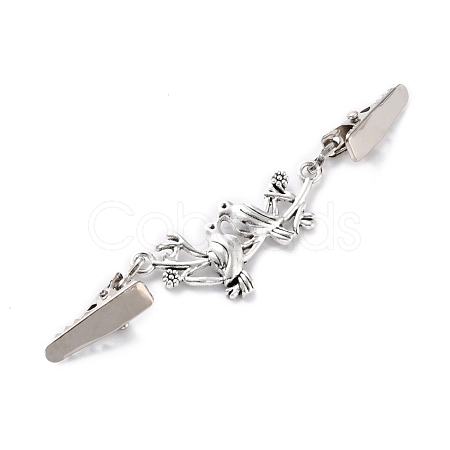 Vintage Alloy Cardigan Clips JEWB-B002-11AS-1