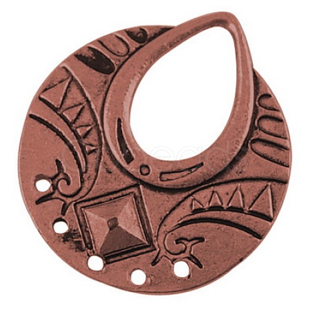 Tibetan Style Links LS-TIBEP-EA456YKG-R-FF-1