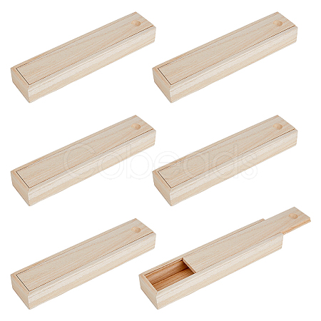 Rectangle Wooden Jewelry Box LS-AJEW-WH0513-09-1