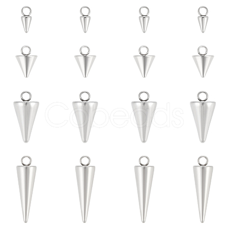 304 Stainless Steel Pendants STAS-UN0018-01P-1