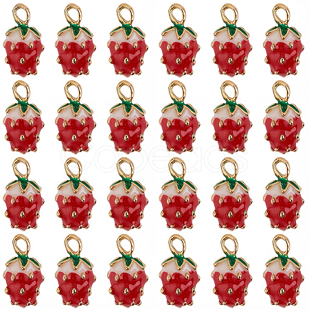 30Pcs Zinc Alloy Enamel Pendants FIND-SC0020-62-1