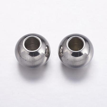 Tarnish Resistant 304 Stainless Steel Beads STAS-K146-062-C-1