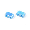 2-Hole Opaque Glass Seed Beads SEED-N004-002-B01-3