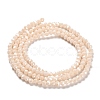 Electroplate Opaque Glass Beads Strands EGLA-A035-P3mm-A05-2