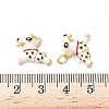 Brass Enamel Charms KK-C110-07G-3