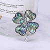 Saint Patrick's Day Shell Brooch PW-WG96978-01-4