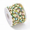 Enamel Butterfly Link Chains CHC-F015-01G-4