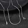 12Pcs 304 Stainless Steel Serpentine Chain Necklaces for Men Women NJEW-H093-19P-03-1