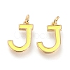 Brass Enamel Pendants KK-R139-02J-1