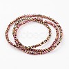 Electroplate Glass Bead Strands EGLA-G014-2mm-FP01-1