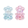40Pcs 8 Colors Transparent Acrylic Pendants MACR-FP0001-14-4