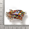 Handmade Lampwork 3D Animal Ornaments LAMP-H064-01C-3