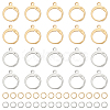 80Pcs 304 Stainless Steel Leverback Earring Findings DIY-ME0001-05-1