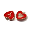 Alloy Enamel Pendants ENAM-K075-02G-02-2